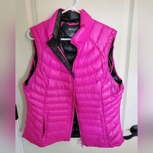 Ideology Hot Pink Down W XL lightweight Vest
